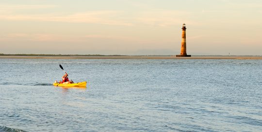 Kayak and Morris Island