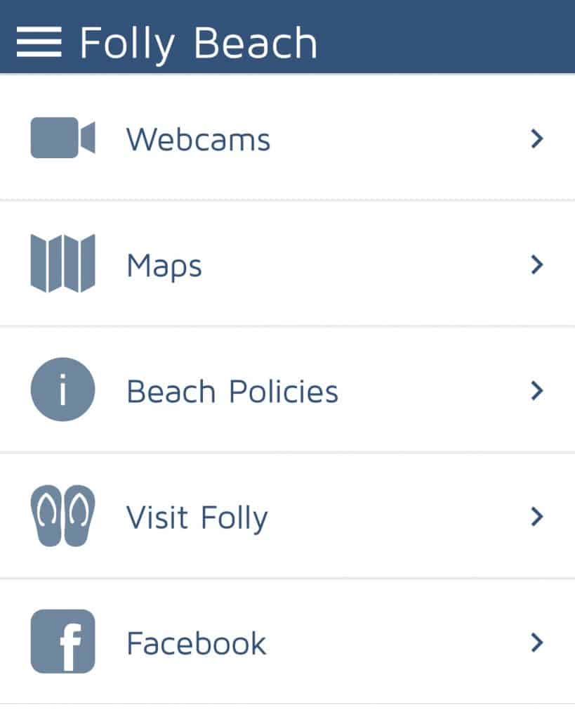 Folly Beach App