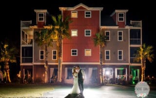 Couple in Front of Hotel Folly Beach
