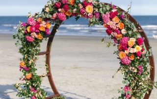 Wedding Arch on Folly Beach