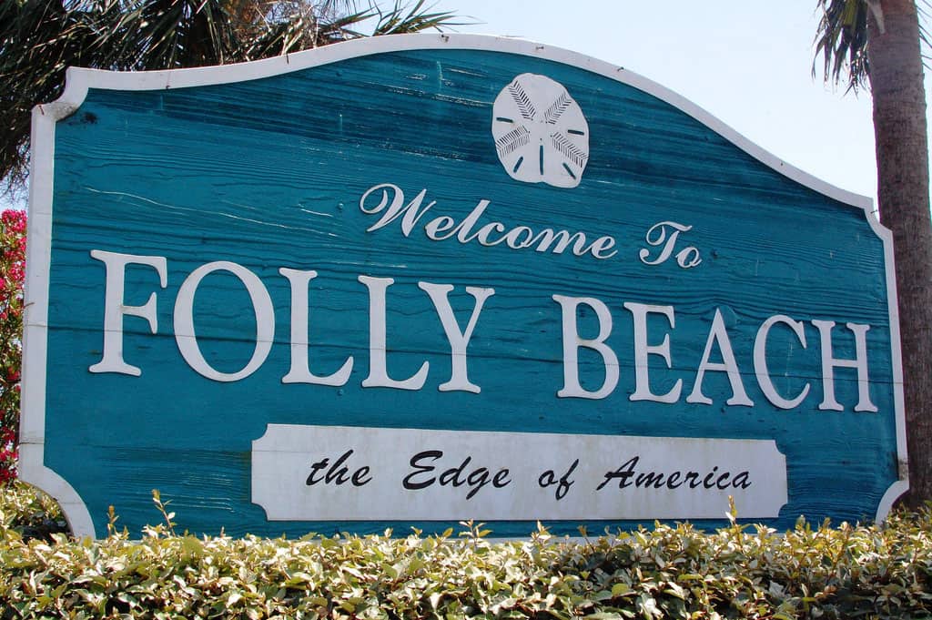 Folly Beach Sign