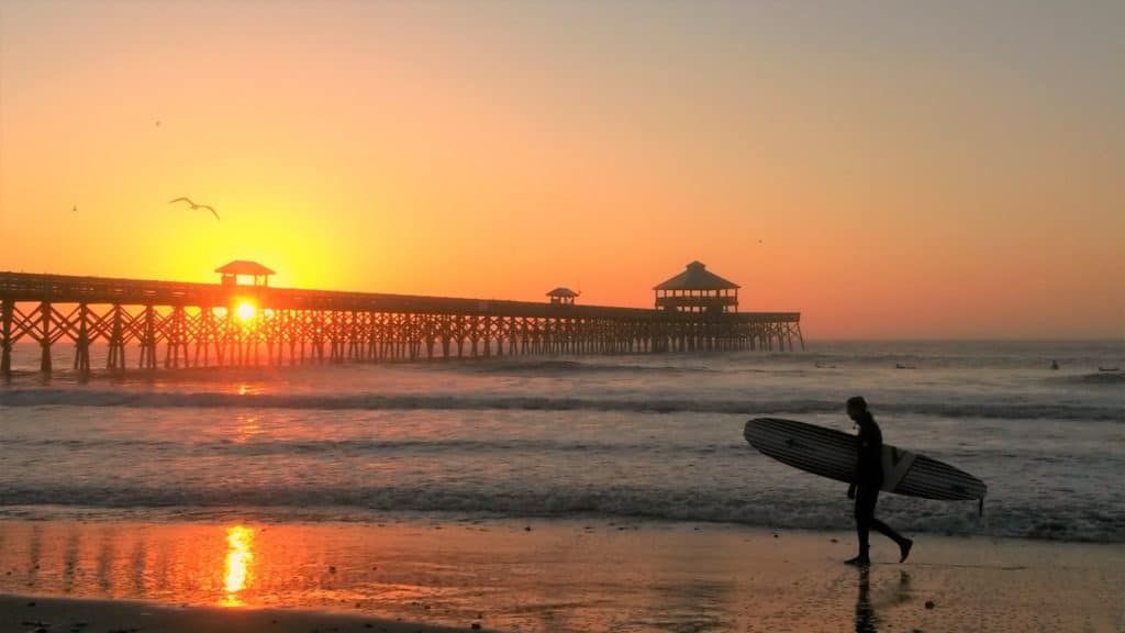 Folly Beach Sunset