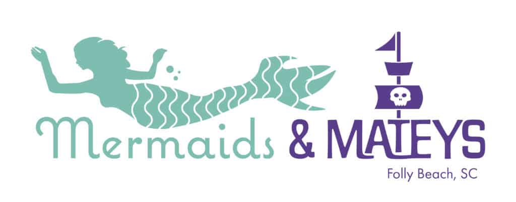 Mermaids & Mateys logo Puple