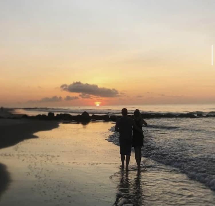 Couple on beach