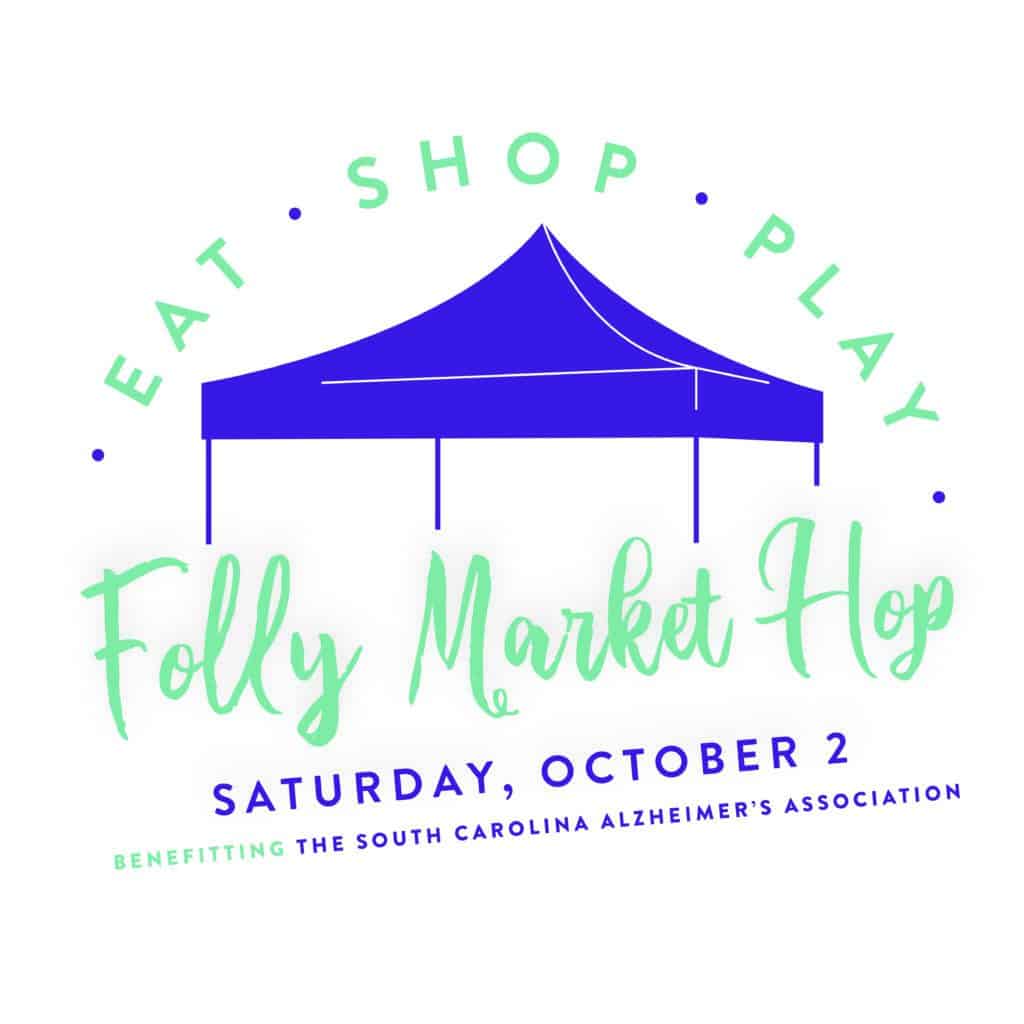 Folly Market Hop - Logo with date