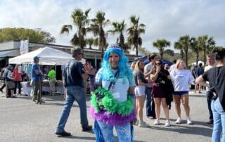 People at Sun and Sand festival