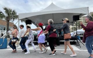 Women Dancing at Festival