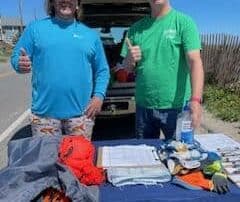 Men Volunteering in Folly Beach