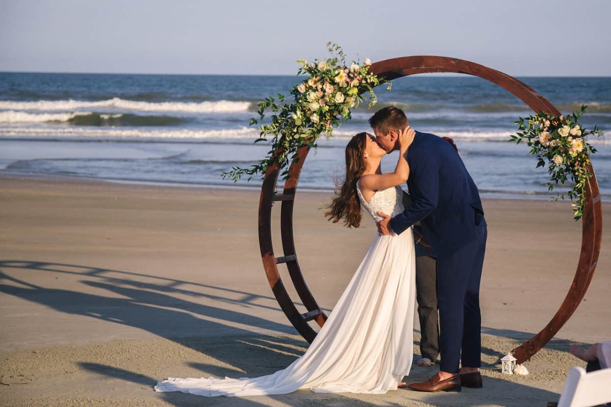 Circle Wedding Arch Folly Beach