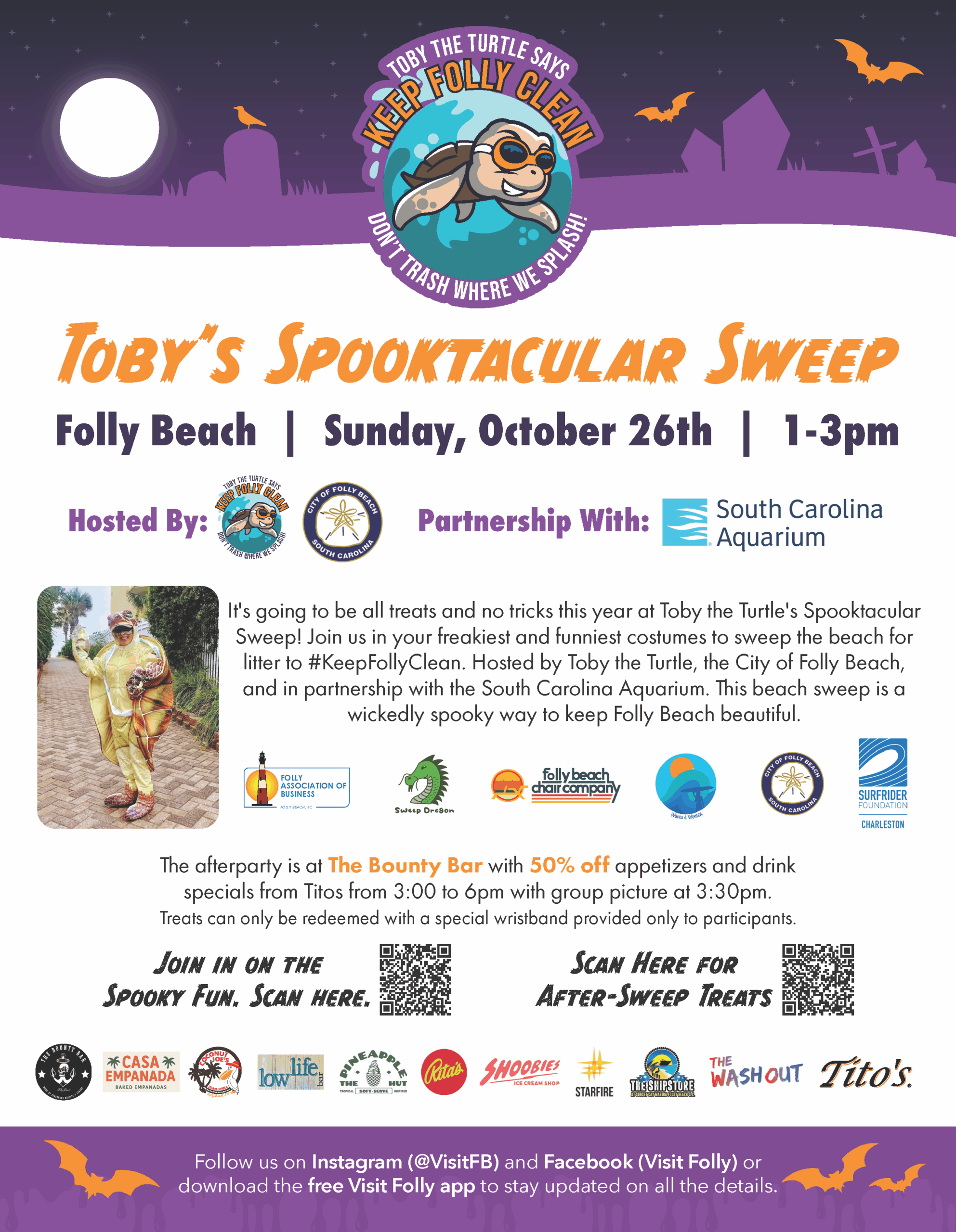 Toby's Spooktacular Beach Sweep 2025